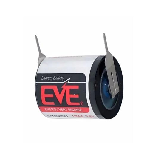 Eve ER14250/3PT 1/2AA - 3.6 Volt Kısa Boy Puntalı Lityum Pil
