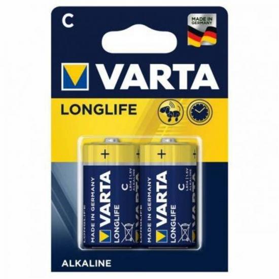 Varta Longlife Power Alkalin Lr14 C Orta Boy Pil / 2Li