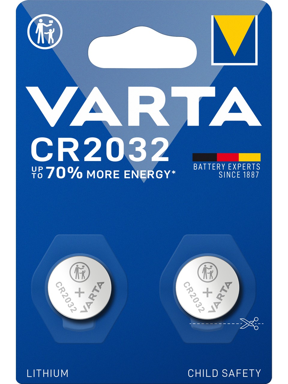 VARTA CR 2032 Lityum Düğme Pil 2’li