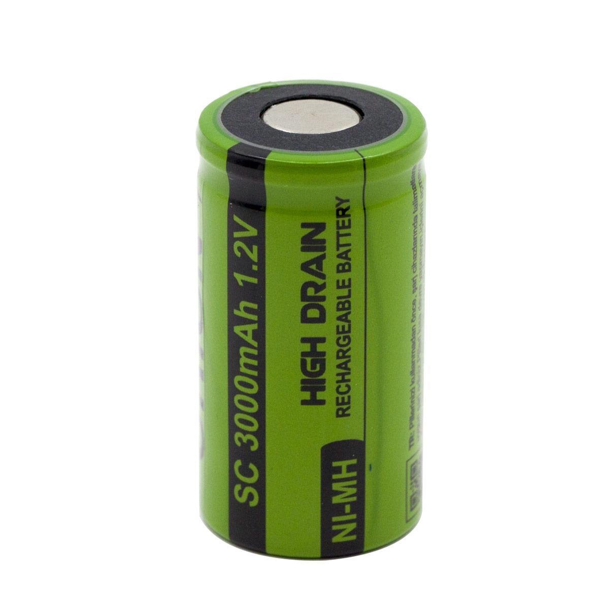 Orion 1.2V Ni-Mh SC 3000mAh Şarj Edilebilir Pil