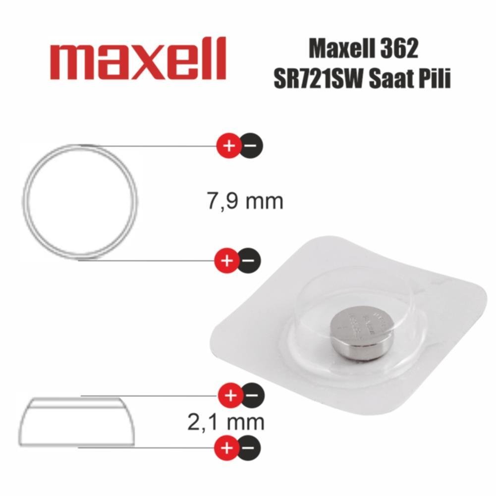 Maxell 362 SR721SW Saat Pili