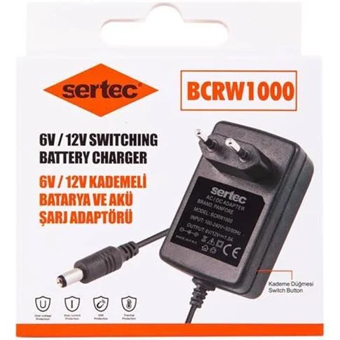 SERTEC CHARGER BCRW-1000