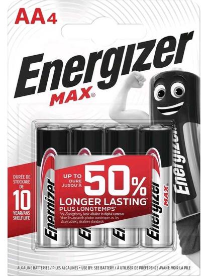 Energizer Max Alkaline Aa Kalem Pil 4’lü Aa-Lr6