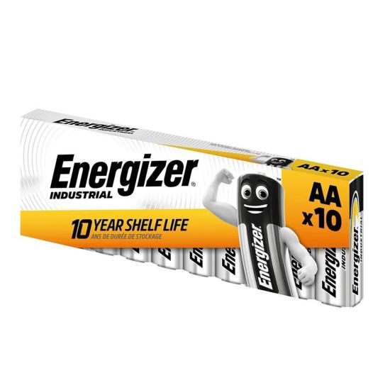 Energizer Industrial AA Alkalin Kalem Pil 10’lu Paket