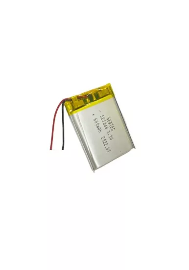 Sertec 523040 3.7V 600 MAh Li-Polymer Pil (Devreli/1.5A)